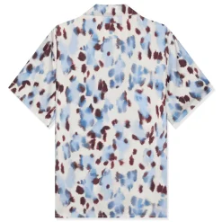 Lanvin Abstract Print Bowling Shirt