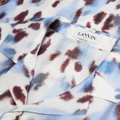 Lanvin Abstract Print Bowling Shirt