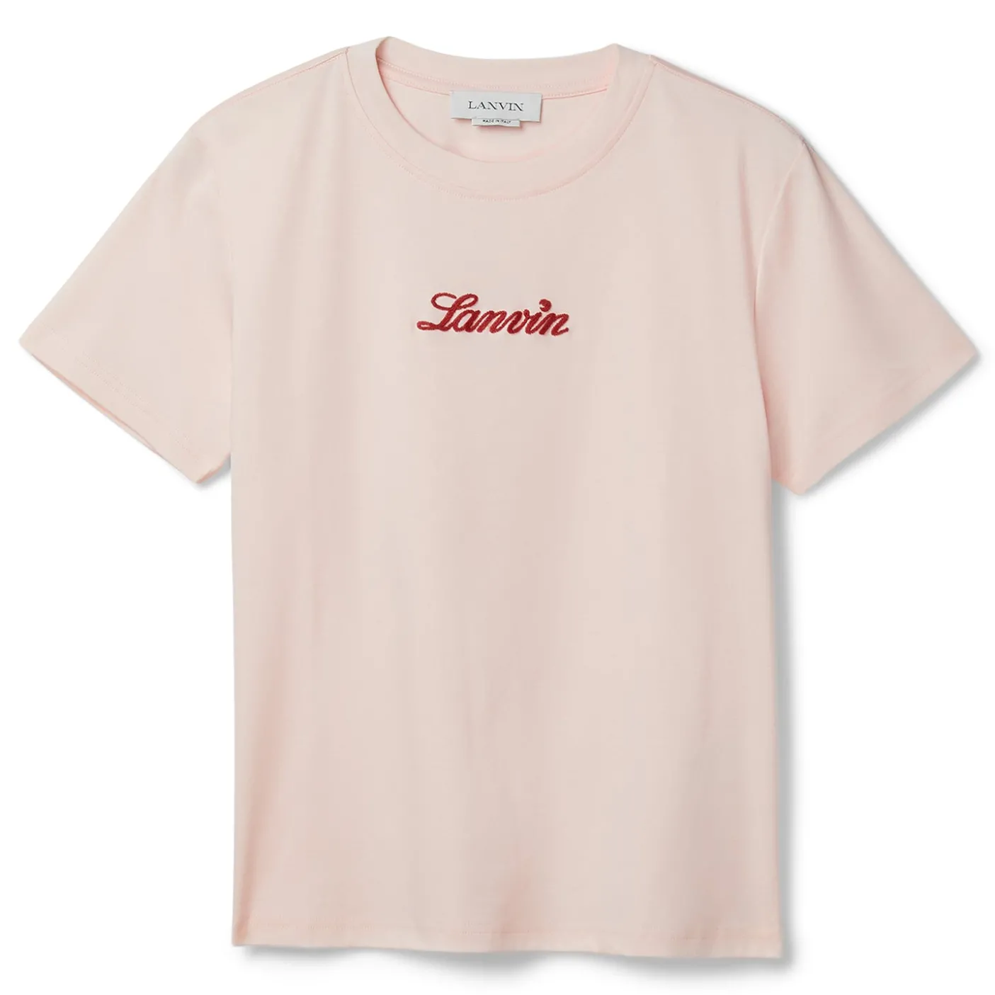 Lanvin Embroidered Script Logo T-Shirt