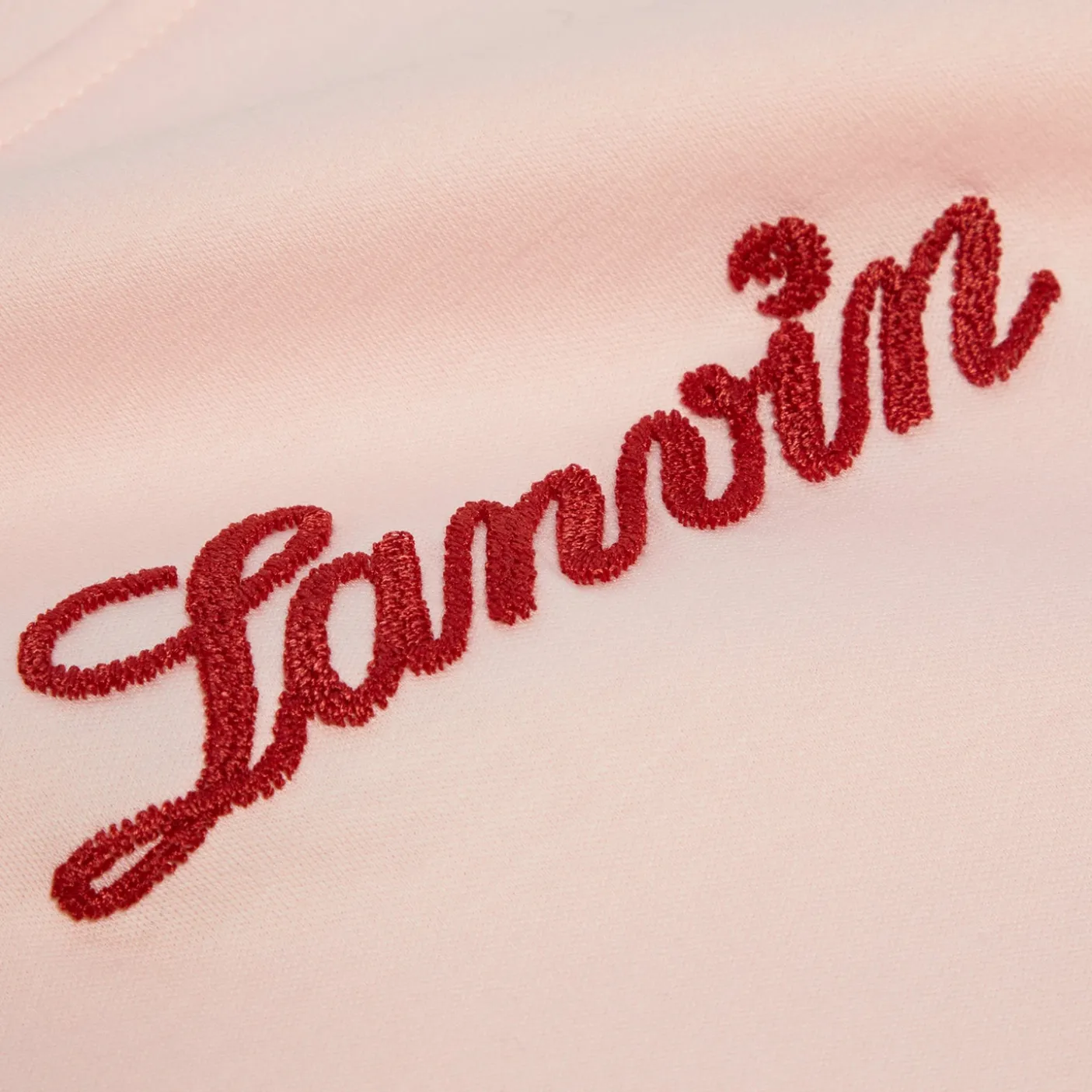 Lanvin Embroidered Script Logo T-Shirt