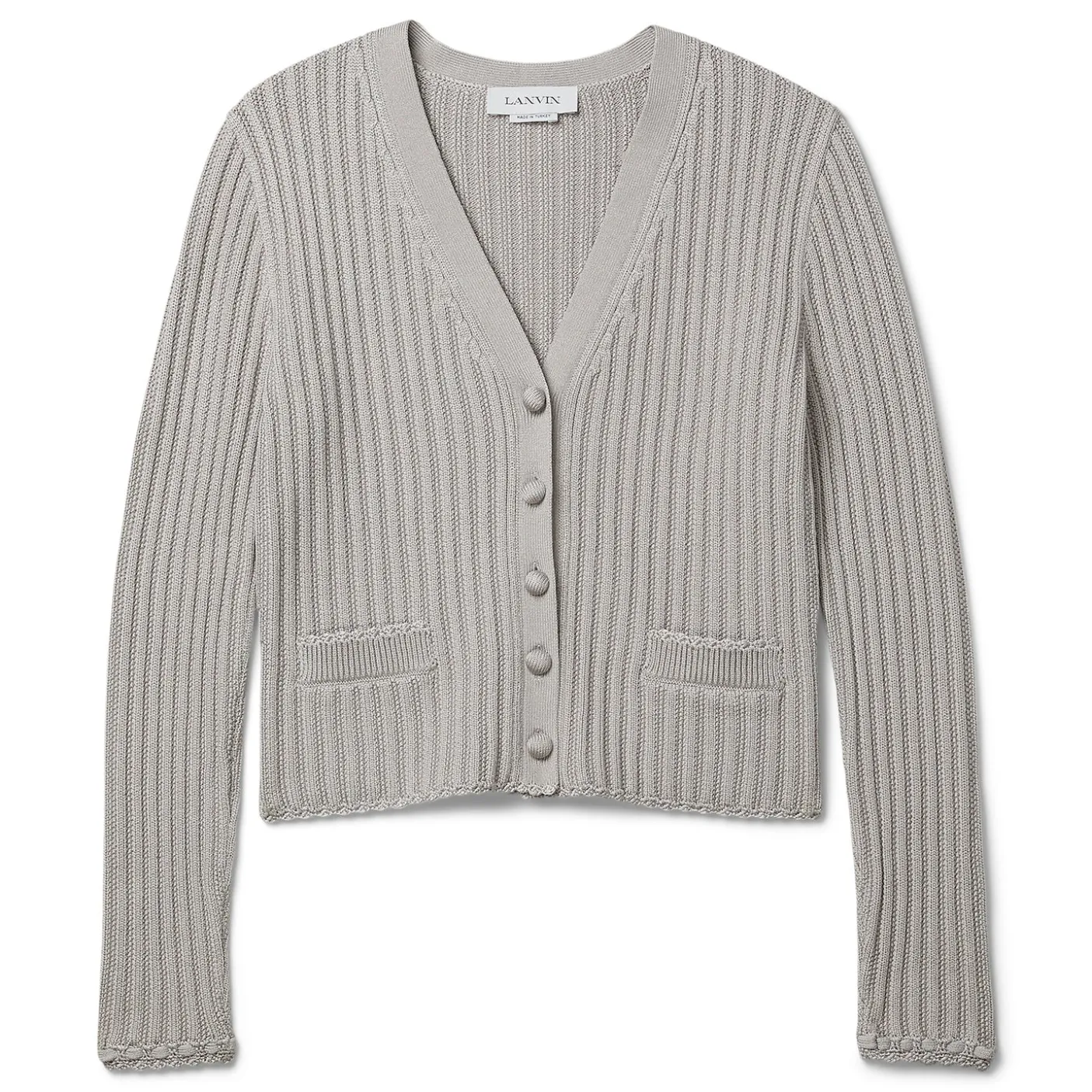 Lanvin Ribbed Cardigan