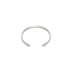 Le Gramme 21g Brushed Sterling Silver Ribbon Bracelet