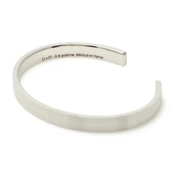 Le Gramme 15g Brushed Sterling Silver Ribbon Bracelet