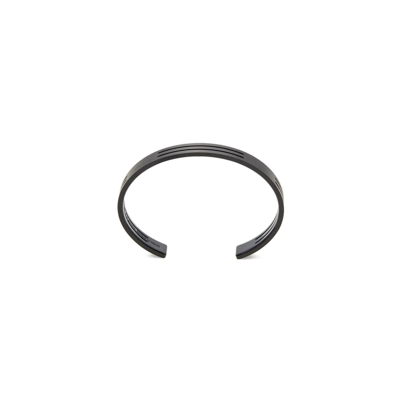 Le Gramme 8g Punched and Brushed Ribbon Bracelet