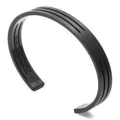 Le Gramme 8g Punched and Brushed Ribbon Bracelet