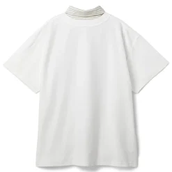 Maison Margiela Short Sleeved Layered Cotton Shirt