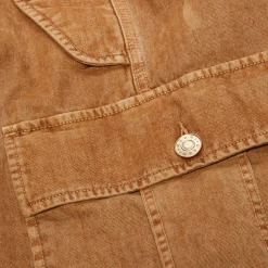 MARNI Beige Flocekd Denim Cargo Pants