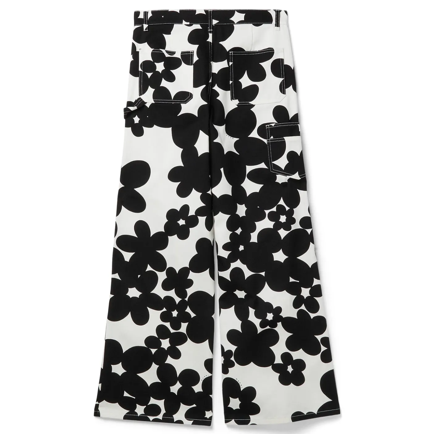 MARNI Cotton Dillies Print Cargo Pants
