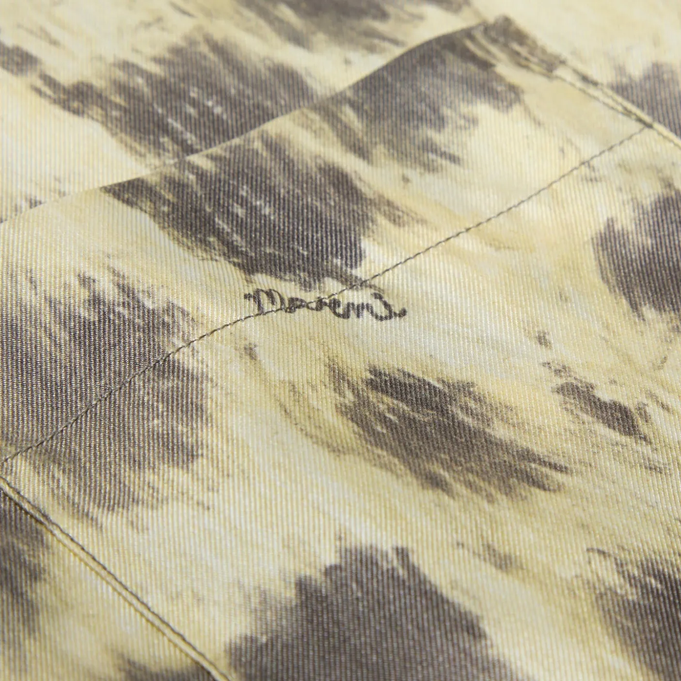 MARNI Crayon Leopard Silk Bowling Shirt