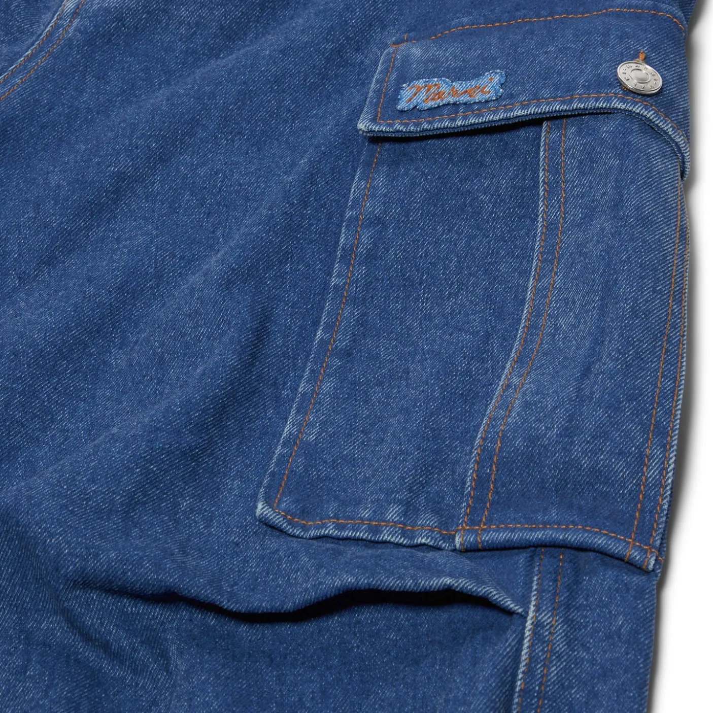 MARNI Denim Cargo Trousers
