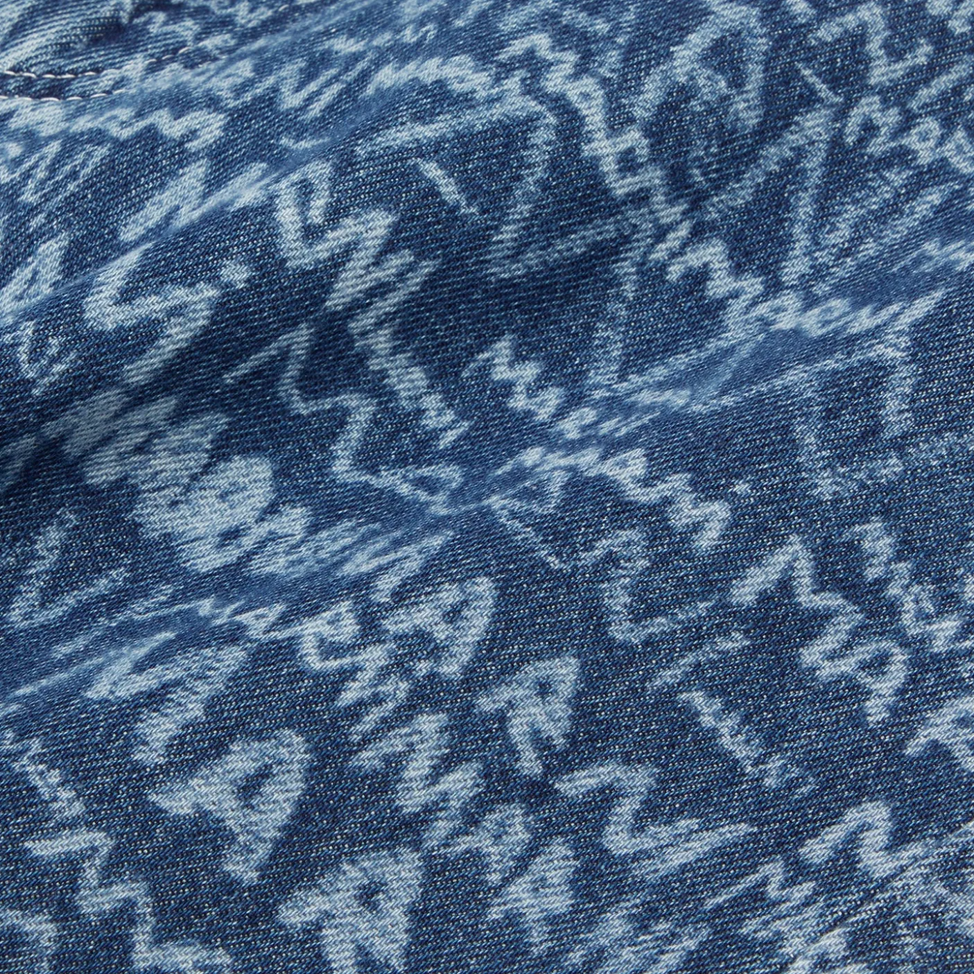 MARNI Denim Jeans With Bleached Marni Scribble Motif