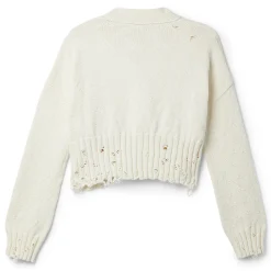 MARNI Dishevelled Cropped Cardigan
