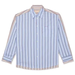 MARNI Double Stripe Organic Poplin Shirt