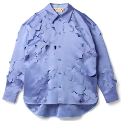 MARNI Duchess Satin Cut Out Detail Shirt