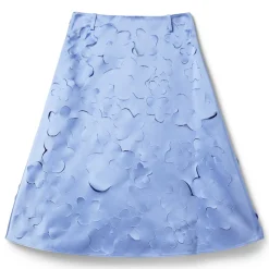 MARNI Duchess Silk Flared Skirt