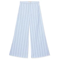 MARNI Embroidered Poplin Pants