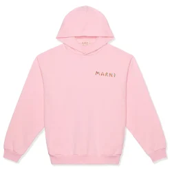 MARNI Floral Logo Print Sweatshirt