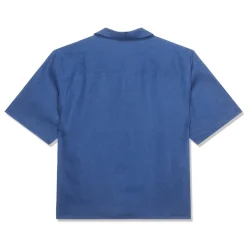 MARNI Graphic Print Organic Poplin Bowling Shirt