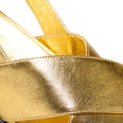 MARNI Leather Fussbett Crisscross Sandal