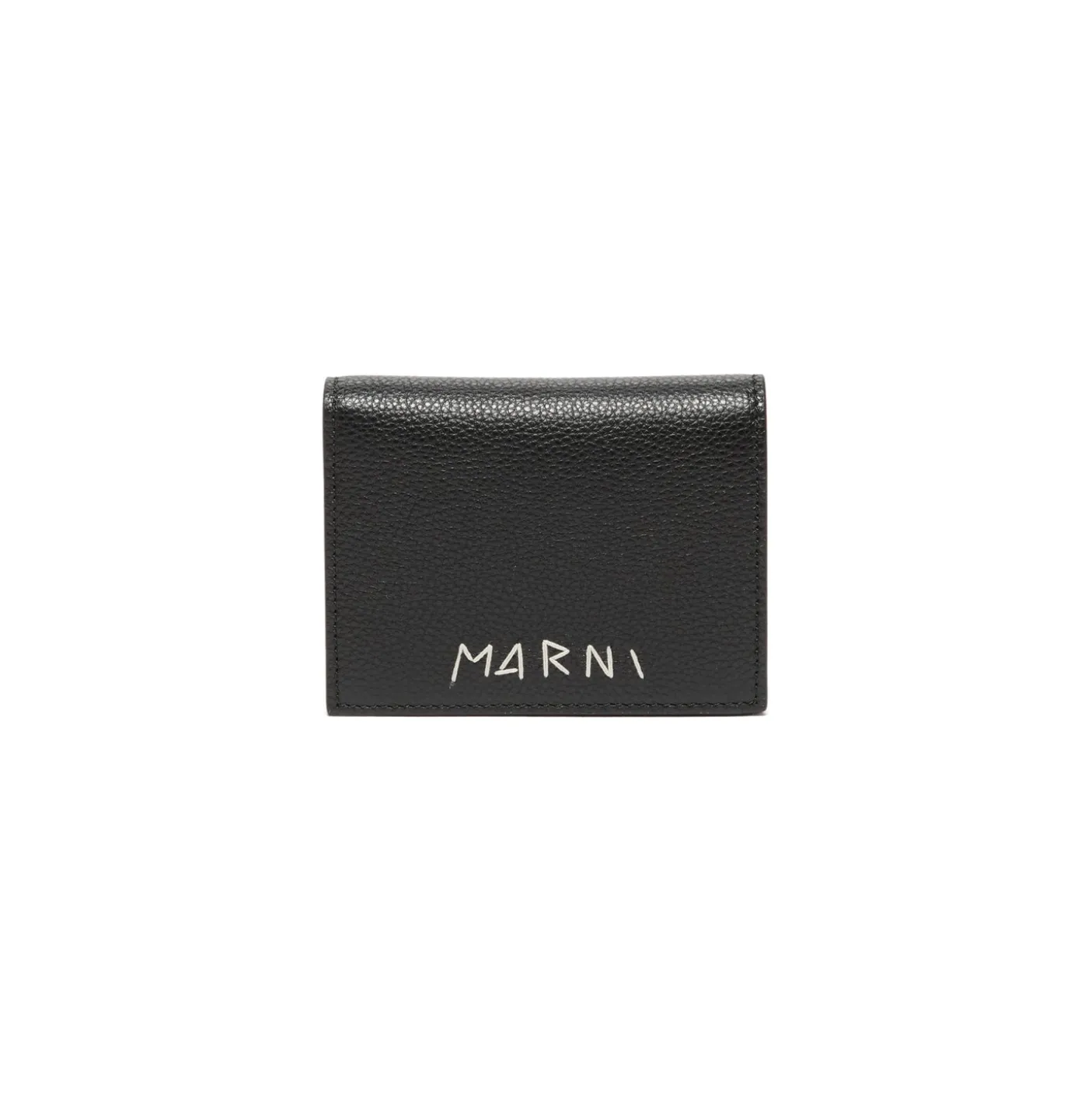 MARNI Logo Embroidered Bifold Wallet