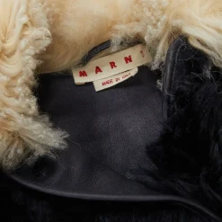 MARNI Long Hair Shearling Jacket