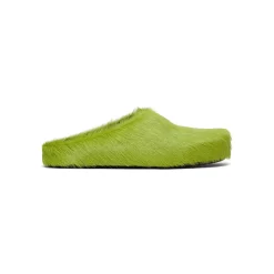 MARNI Long-Hair Calfskin Fussbett