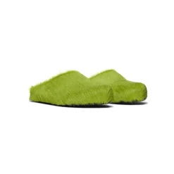 MARNI Long-Hair Calfskin Fussbett