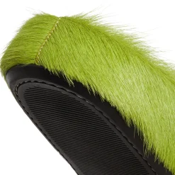MARNI Long-Hair Calfskin Fussbett