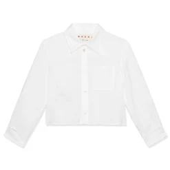 MARNI Organic Poplin Cropped Shirt