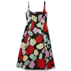 MARNI Orion Print Poplin Balloon Dress