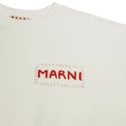 MARNI Patch Crewneck Sweatshirt