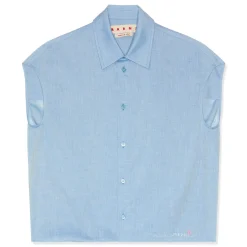 MARNI Poplin Sleeveless Shirt