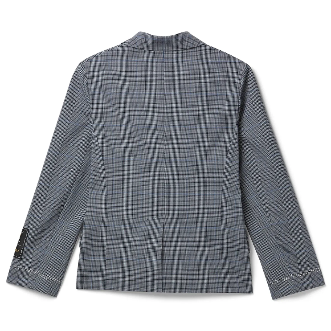 MARNI Prince of Wales Wool Check Cropped Jacket