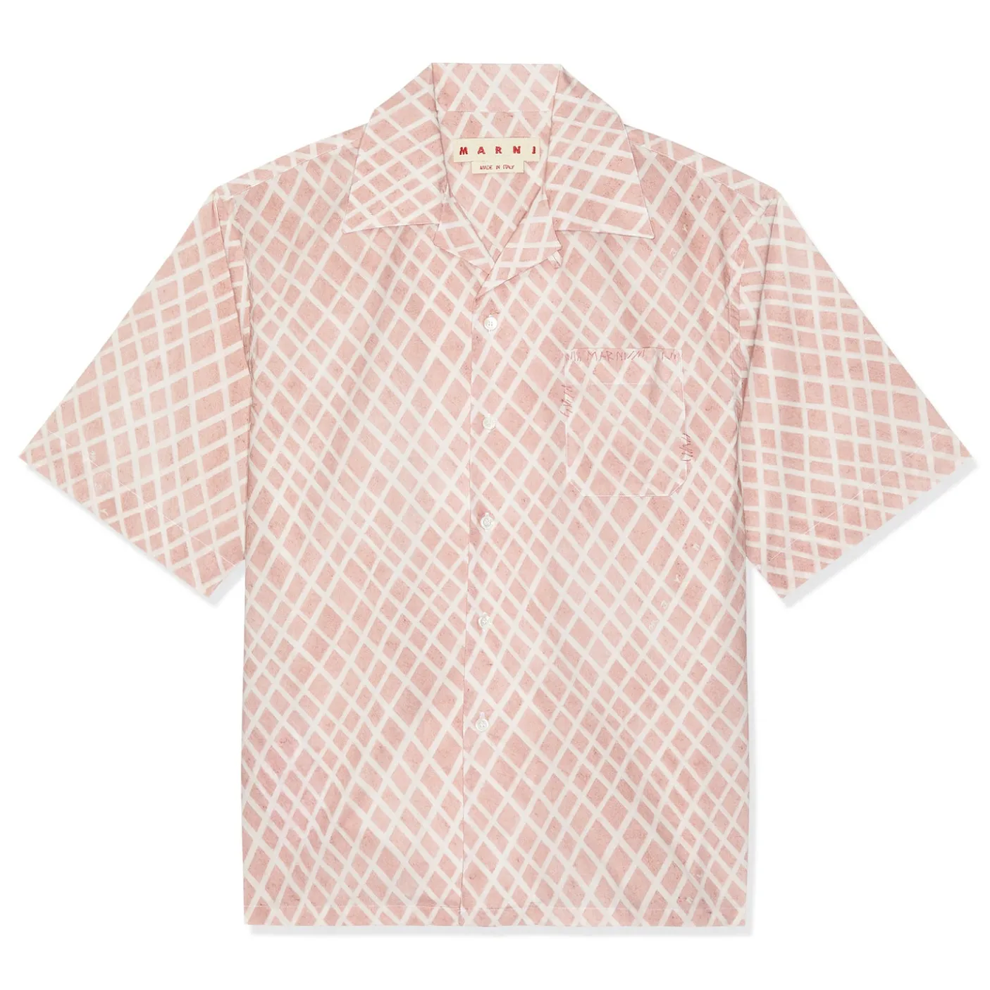 MARNI Printed Cotton Bowling Shirt
