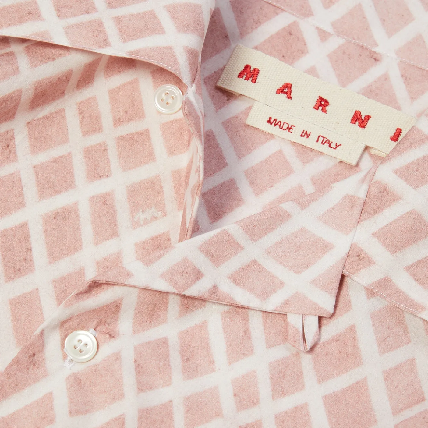 MARNI Printed Cotton Bowling Shirt