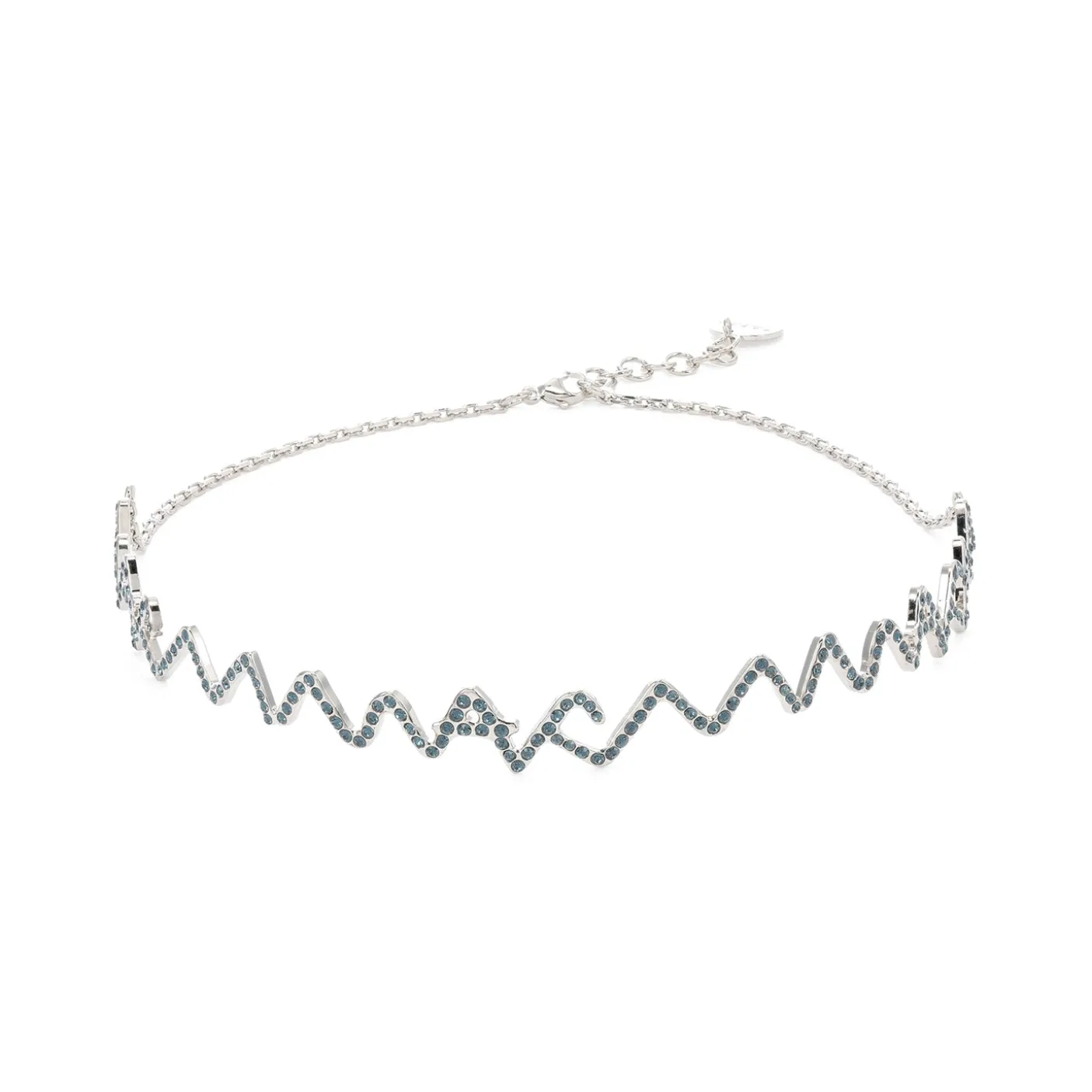 MARNI Rhinestone Pavé Choker Necklace