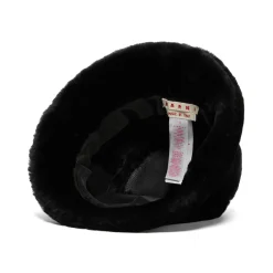 MARNI Shaved Shearling Bucket Hat