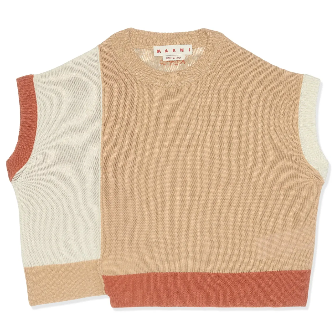 MARNI Sleeveless Colorblock Sweater