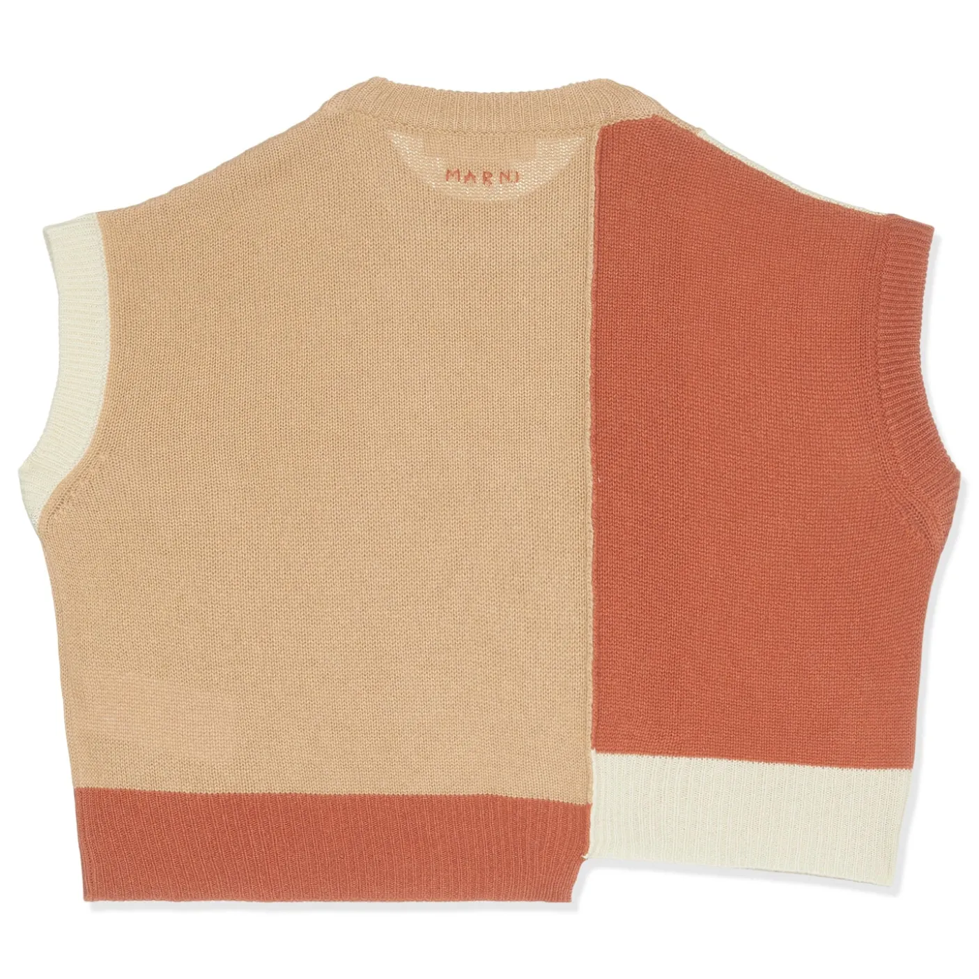 MARNI Sleeveless Colorblock Sweater