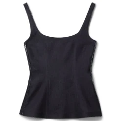 MARNI Stretch Denim Trompe L'oeil Tank Top