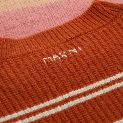 MARNI Striped Mohair and Wool Sweater