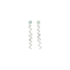 MARNI Symbol & Rhinestone Earrings