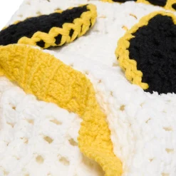 MARNI White Wool Balaclava with Ears