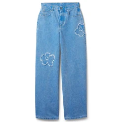 MARNI Wide Leg Jeans with Patch Detail