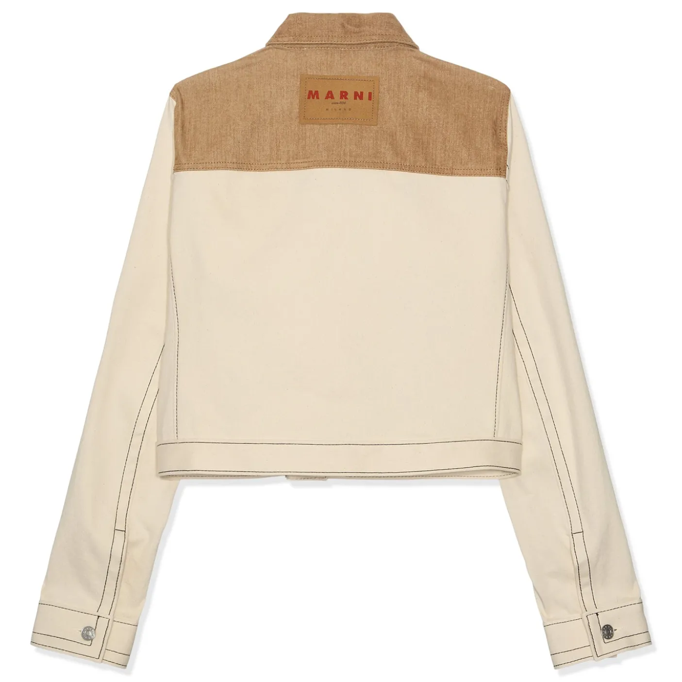 MARNI Womens Bio Denim Trucker Jacket