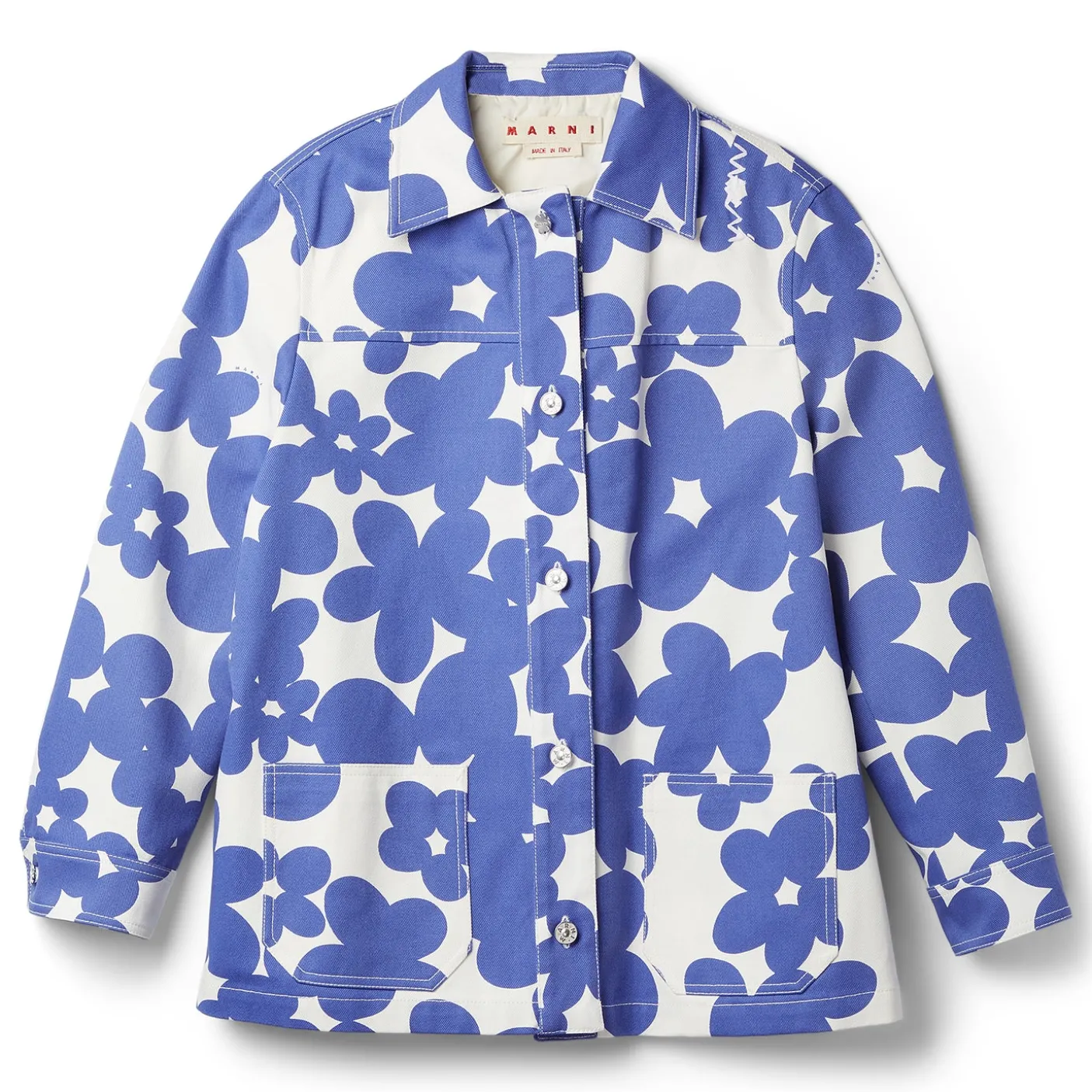MARNI Womens Dillies Print Cotton Jacket