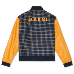 MARNI Wool Paneled Zipped Jacket