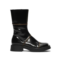 Miista Dahlia Black Ankle Boots