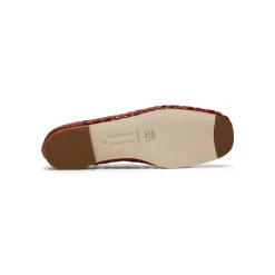 Miista Yeida Dark Red Baillerinas