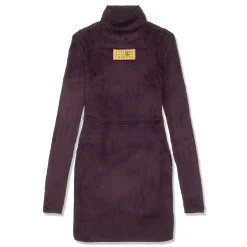 MM6 Maison Margiela Fur-Effect Midi Dress